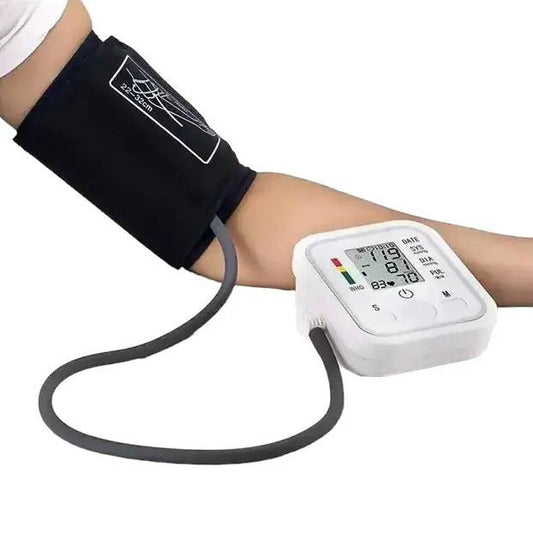Tensímetro Digital de Brazo para Medición de Presión Arterial y Pulso