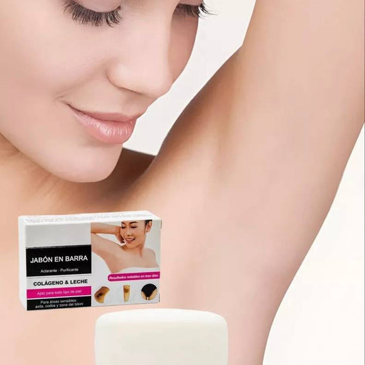 Jabón Blanqueador y Removedor de Manchas Oscuras para Zonas Sensibles