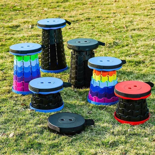 Taburete Plegable Retráctil Arcoíris Telescópico