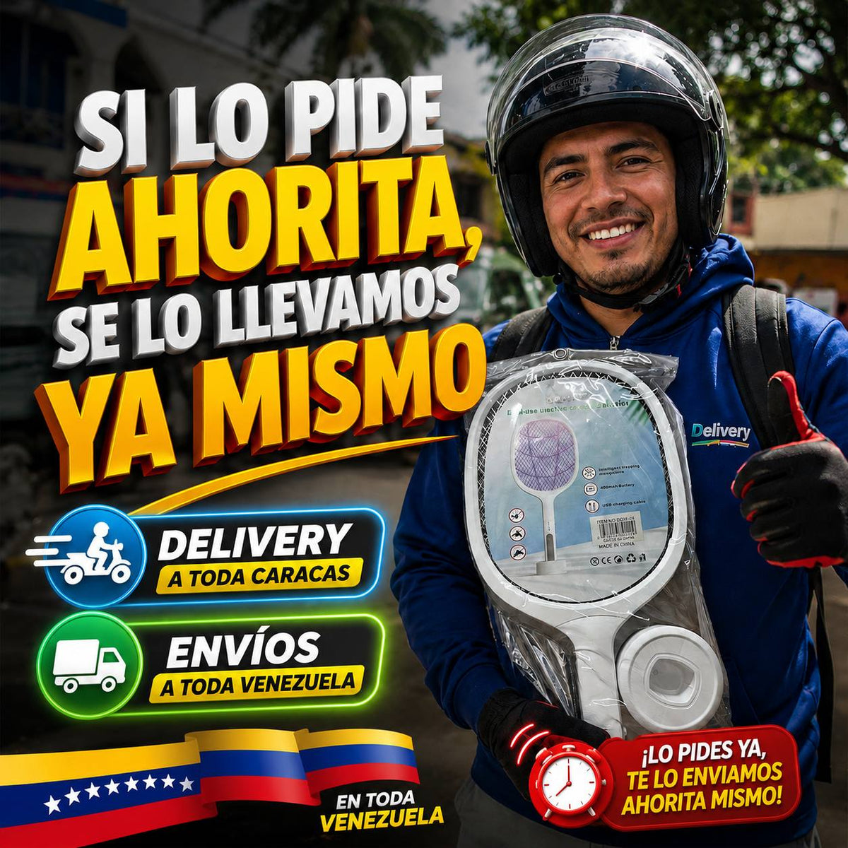 Raqueta MataMosquitos