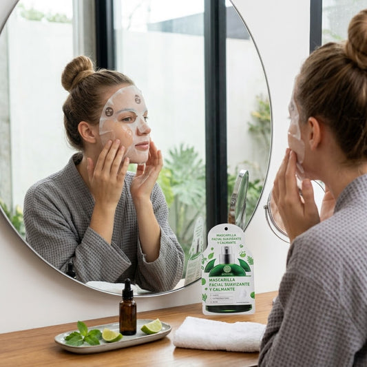 Mascarilla Facial Suavizante y Calmante de Grenobil