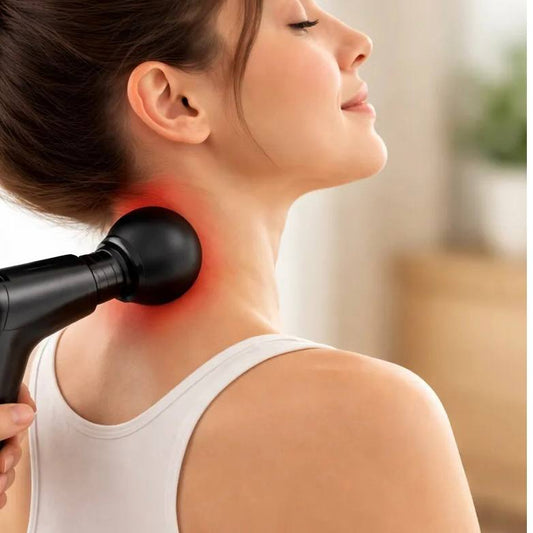Pistola de Masaje Fascial Mini - Solución de Recuperación Profunda