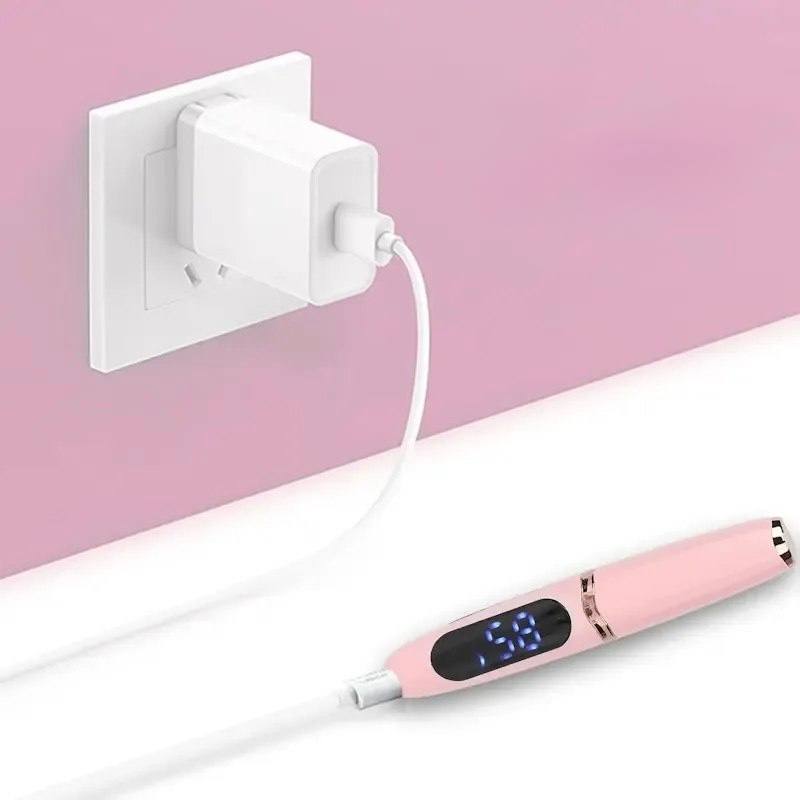Rizador de Pestañas Eléctrico Térmico con Pantalla Digital