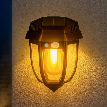 Lámpara Solar LED con Sensor de Movimiento