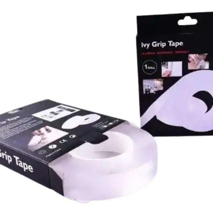 Cinta Adhesiva Transparente Multiuso Reutilizable (Ivy Grip Tape)