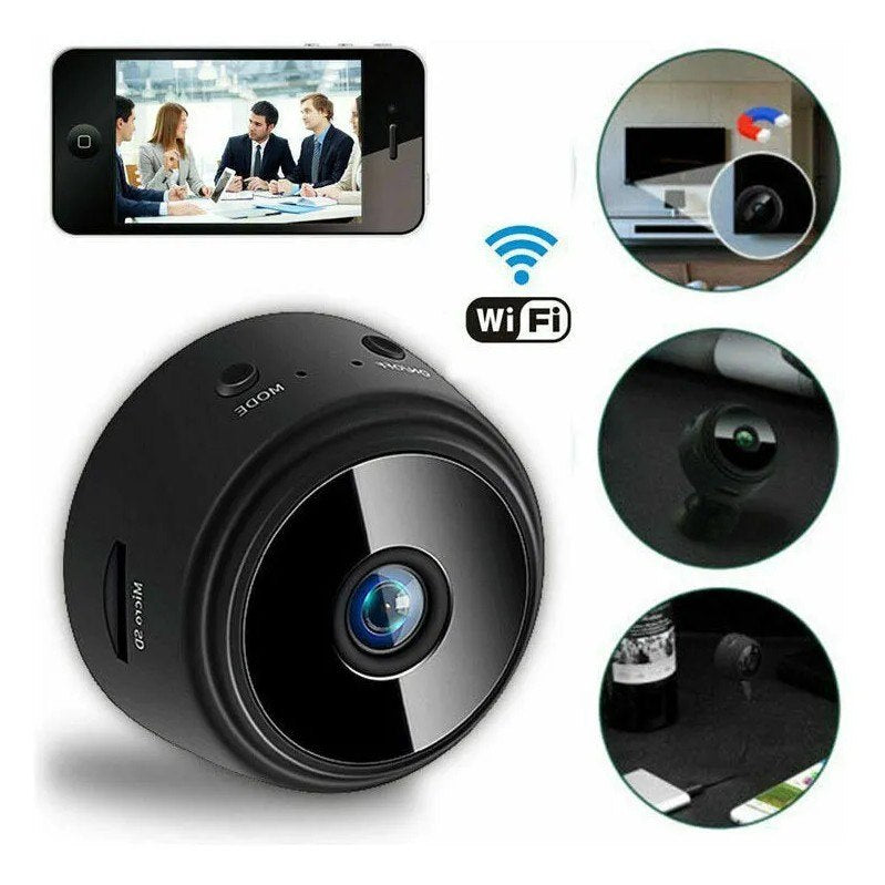 Mini Cámara Espía Oculta Inalámbrica WiFi HD