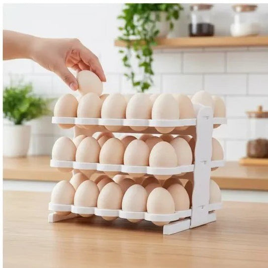 Soporte Organizador de Niveles para 24 Huevos