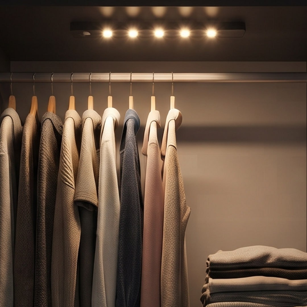 Luz LED Ultrafina de 40 cm Inalámbrica con Sensor de Movimiento