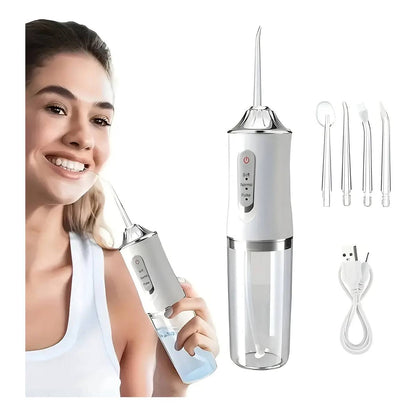 Irrigador Bucal Portátil Recargable / Hilo Dental de Agua