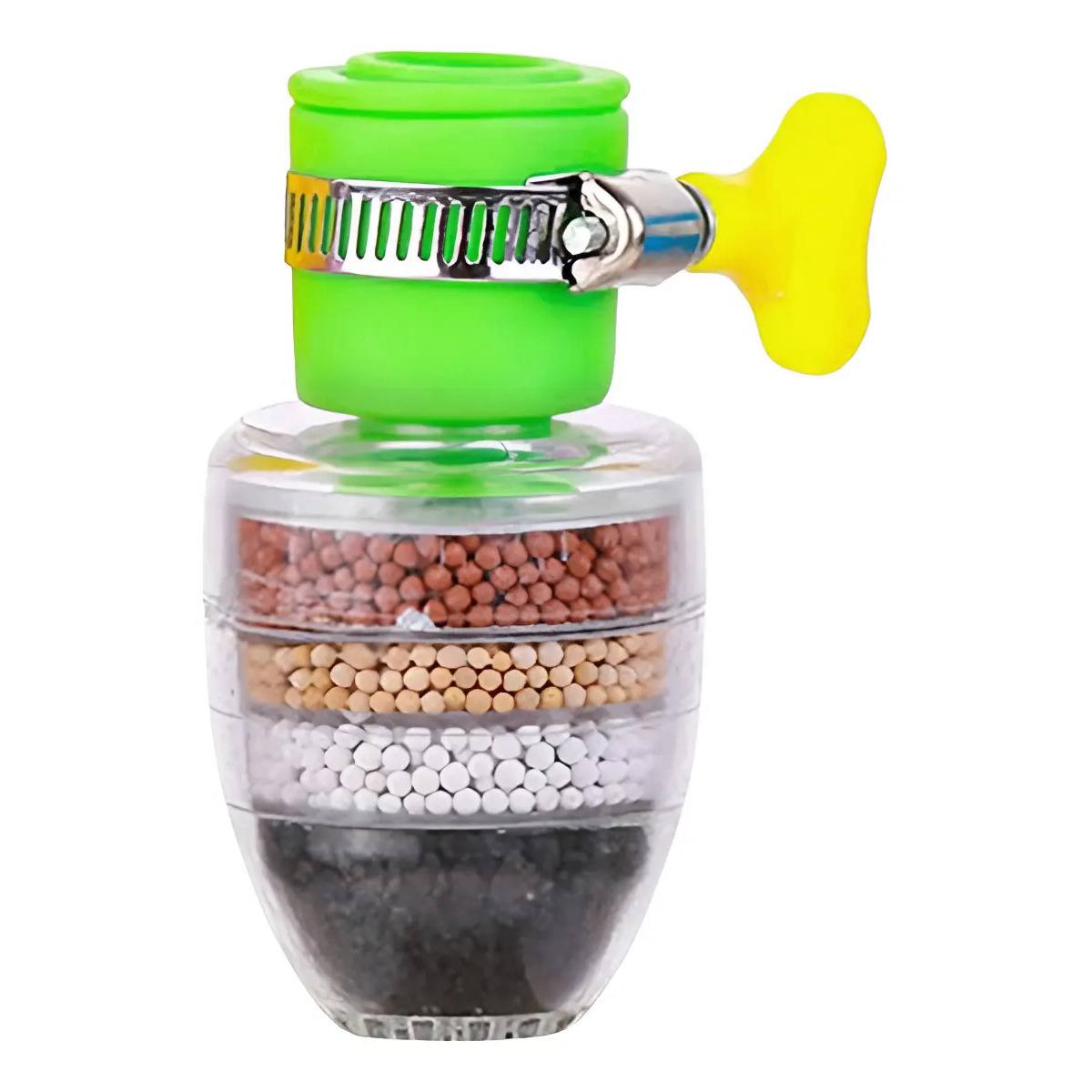 Filtro Purificador de Agua Multicapa para Grifo y Llave de Cocina