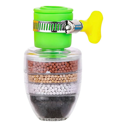 Filtro Purificador de Agua Multicapa para Grifo y Llave de Cocina