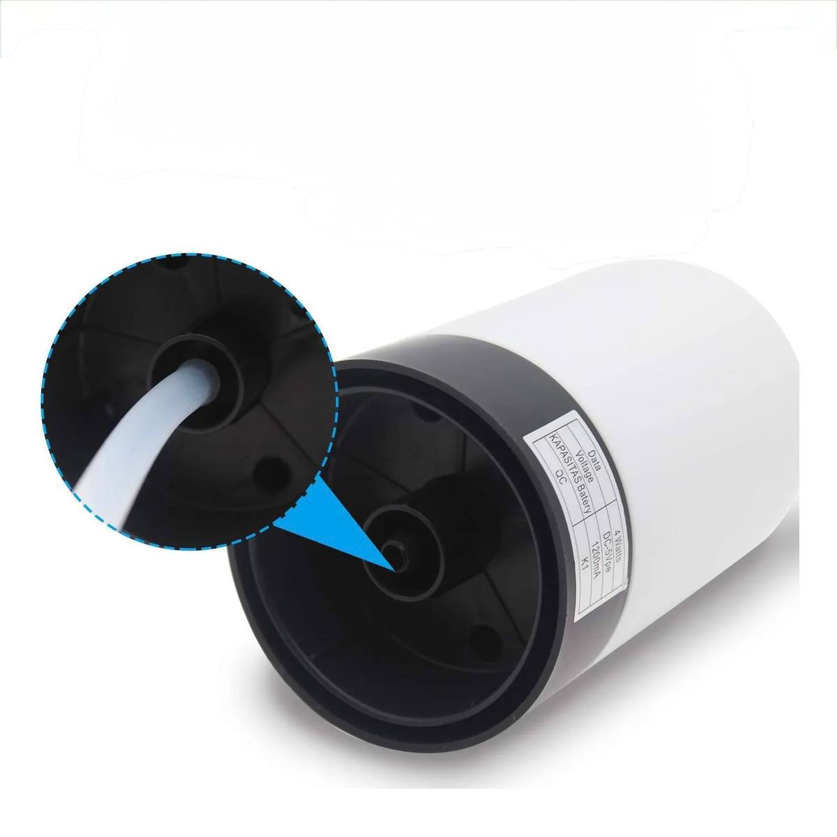 Dispensador Eléctrico de Agua Recargable por USB para Botellones y Garrafones