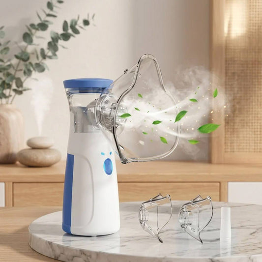 Nebulizador Portátil Ultrasónico Silencioso para Niños y Adultos