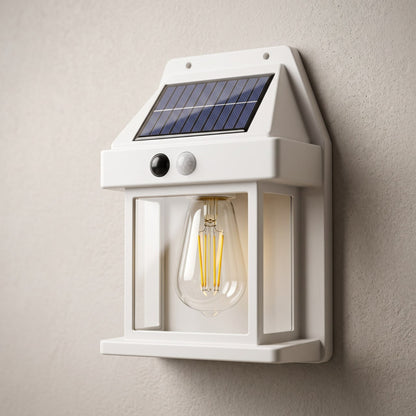 Bombillo LED Solar Recargable Portátil ("Night Market Street Vendor Artifact")