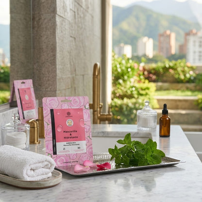 Mascarilla Hidratante de Rosas de Grenobil.