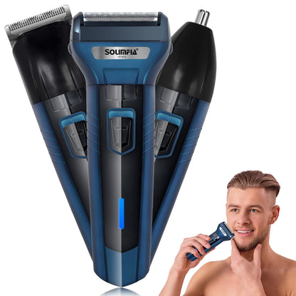 Máquina de Afeitar Profesional 3 en 1 Sonar (Hair Clipper & Shaver)