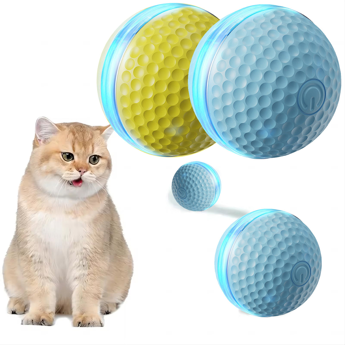 Pelota Inteligente para Gatos