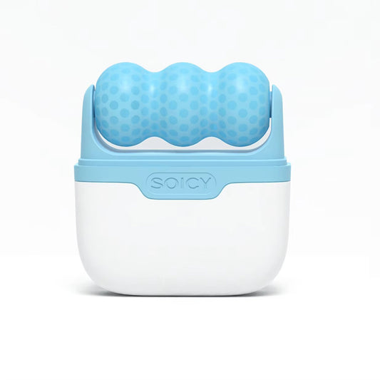 Rodillo Facial de Hielo "Soicy" — ¡Despierta tu piel y brilla todo el día!