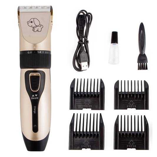 Kit Profesional de Aseo y Afeitadora Eléctrica para Mascotas