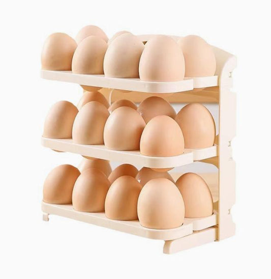 Soporte Organizador de Niveles para 24 Huevos