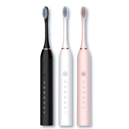 Cepillo de Dientes Eléctrico Recargable X-3 con Cabezales Intercambiables