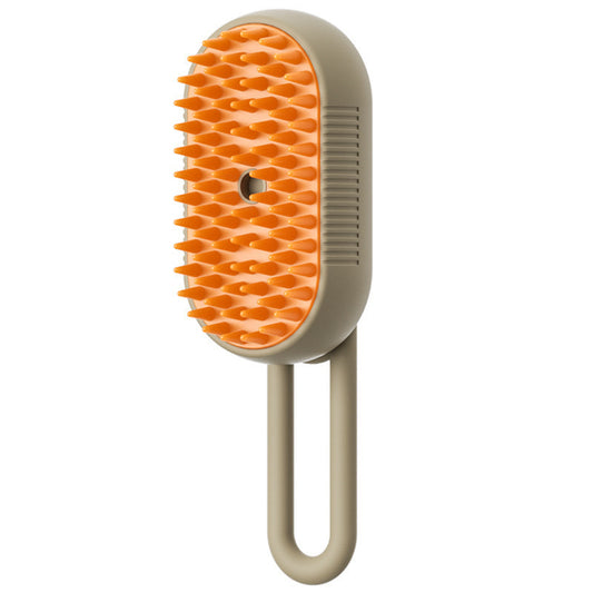 Cepillo Eléctrico 3 en 1 de Vapor para Mascotas