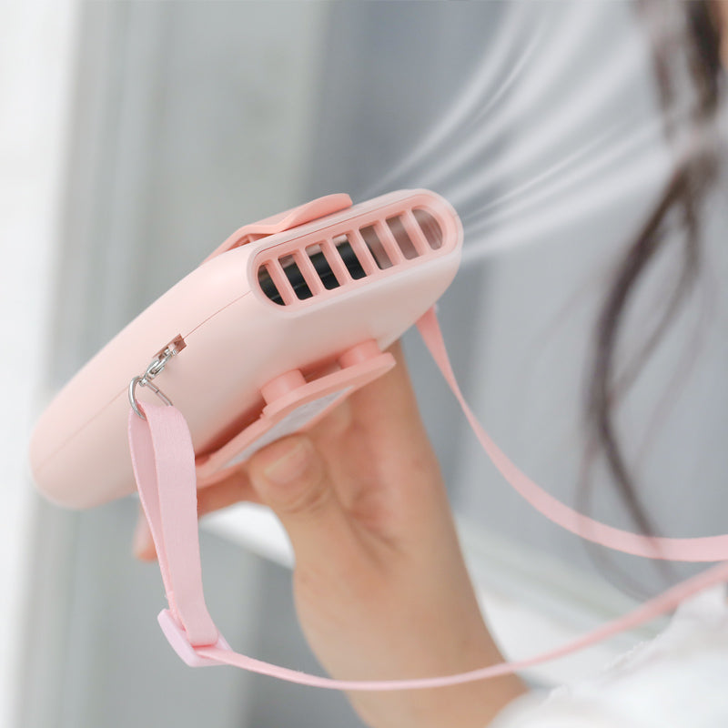 Mini Ventilador Portátil Hands Free / Wearable Recargable