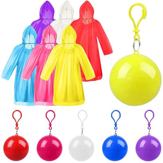 Impermeable Portátil en Esfera con Llavero