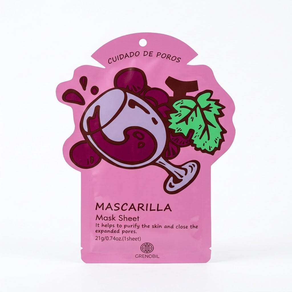 Mascarilla Sheet de Uva Grenobil