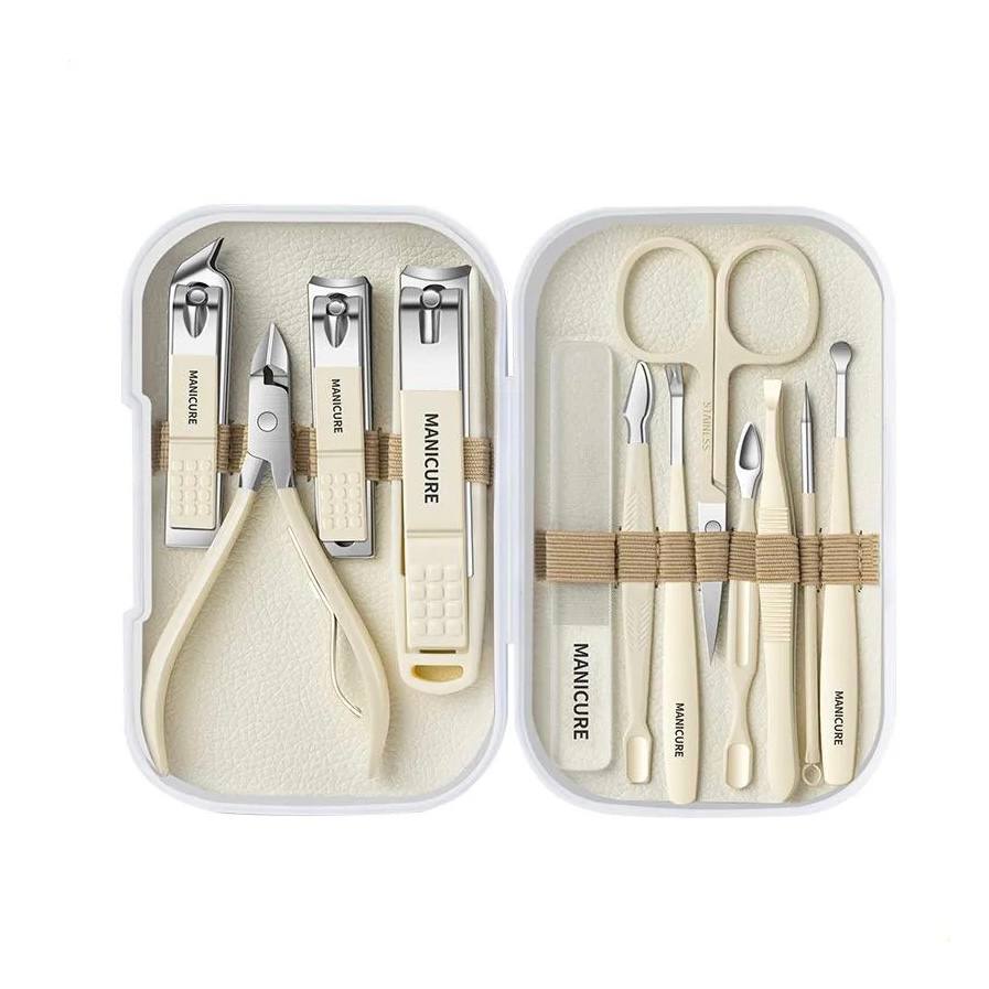 Set de Manicura y Pedicura Profesional en Estuche Compacto