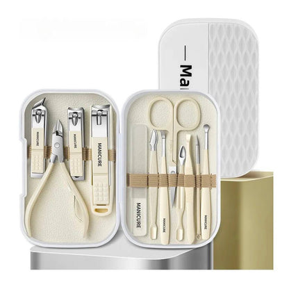 Set de Manicura y Pedicura Profesional en Estuche Compacto