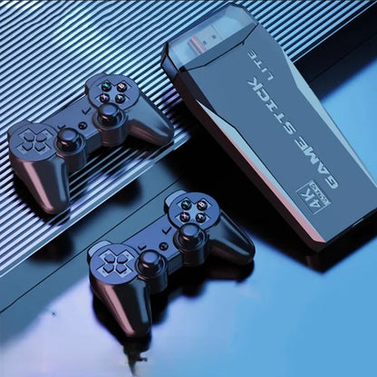 Consola de Videojuegos Retro Inalámbrica Game Stick Lite (4K / 2 Controles)