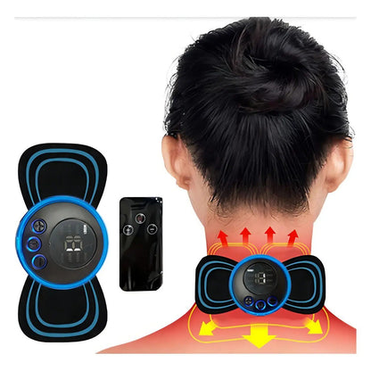 Mini Masajeador Portátil EMS para Alivio Muscular