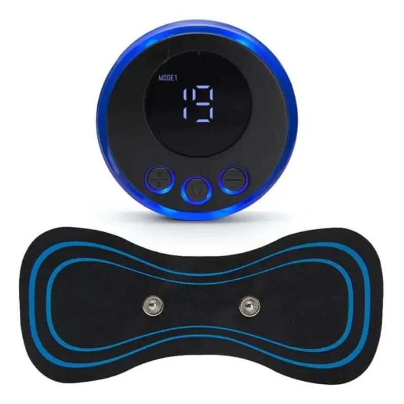 Mini Masajeador Portátil EMS para Alivio Muscular