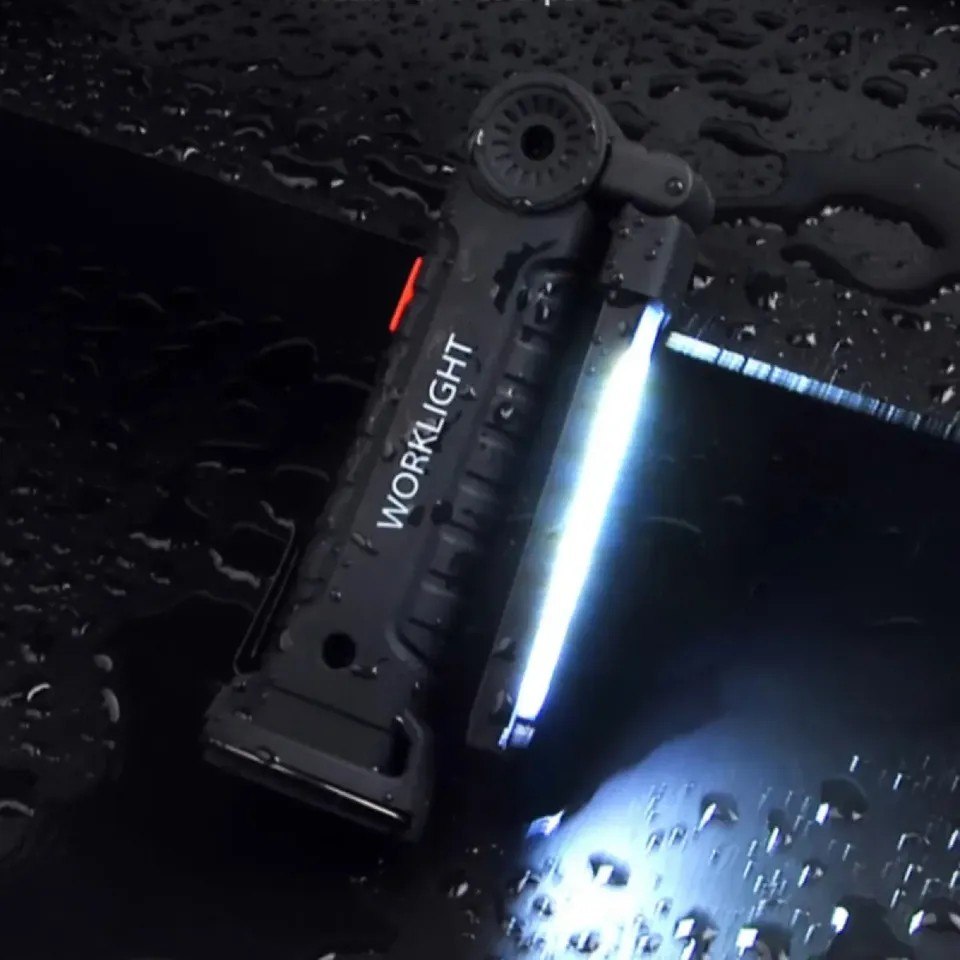 Linterna LED Magnética Recargable de Trabajo (Modelo G52)