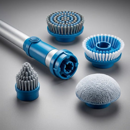Cepillo Limpiador Giratorio Inalámbrico Hurricane Spin Scrubber