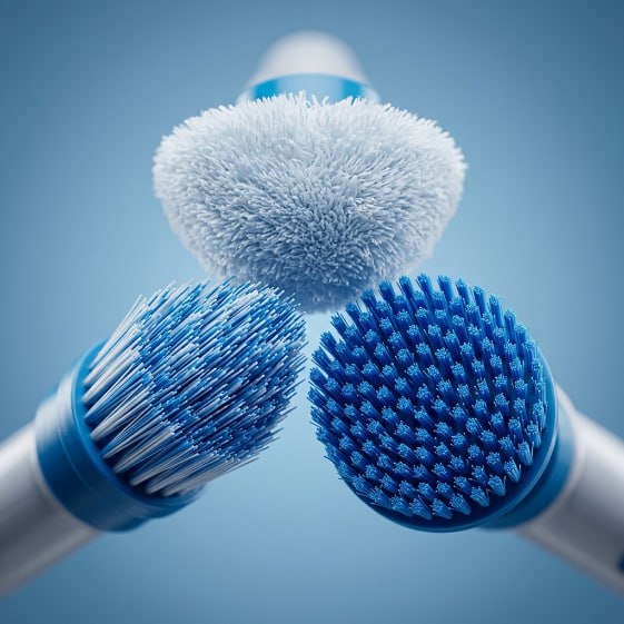 Cepillo Limpiador Giratorio Inalámbrico Hurricane Spin Scrubber