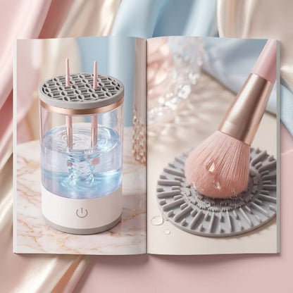 Lavadora Eléctrica Automática de Brochas de Maquillaje