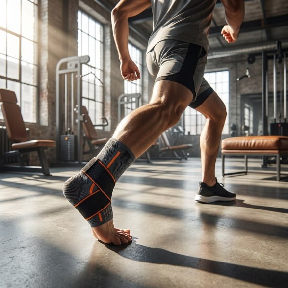 Tobillera Deportiva Anti-esguince con Soporte