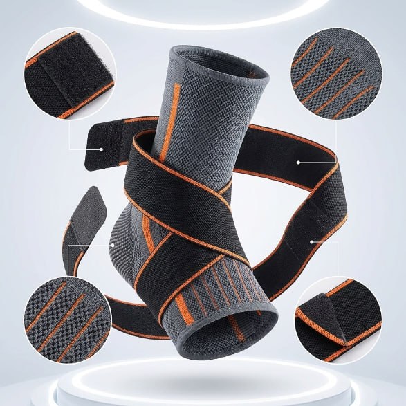 Tobillera Deportiva Anti-esguince con Soporte