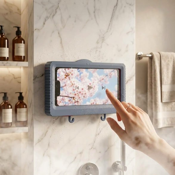 Pared Impermeable para Teléfono de Baño