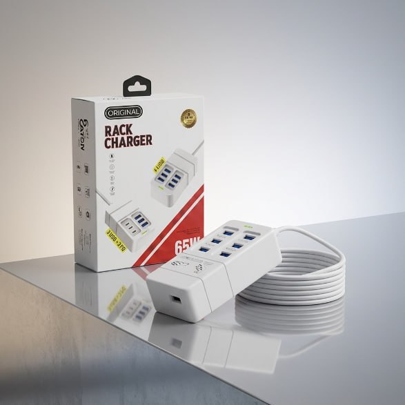 Rack Charger USB de 65W