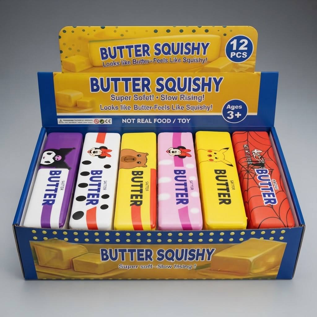 Butter Squishy Coleccionable Antiestrés