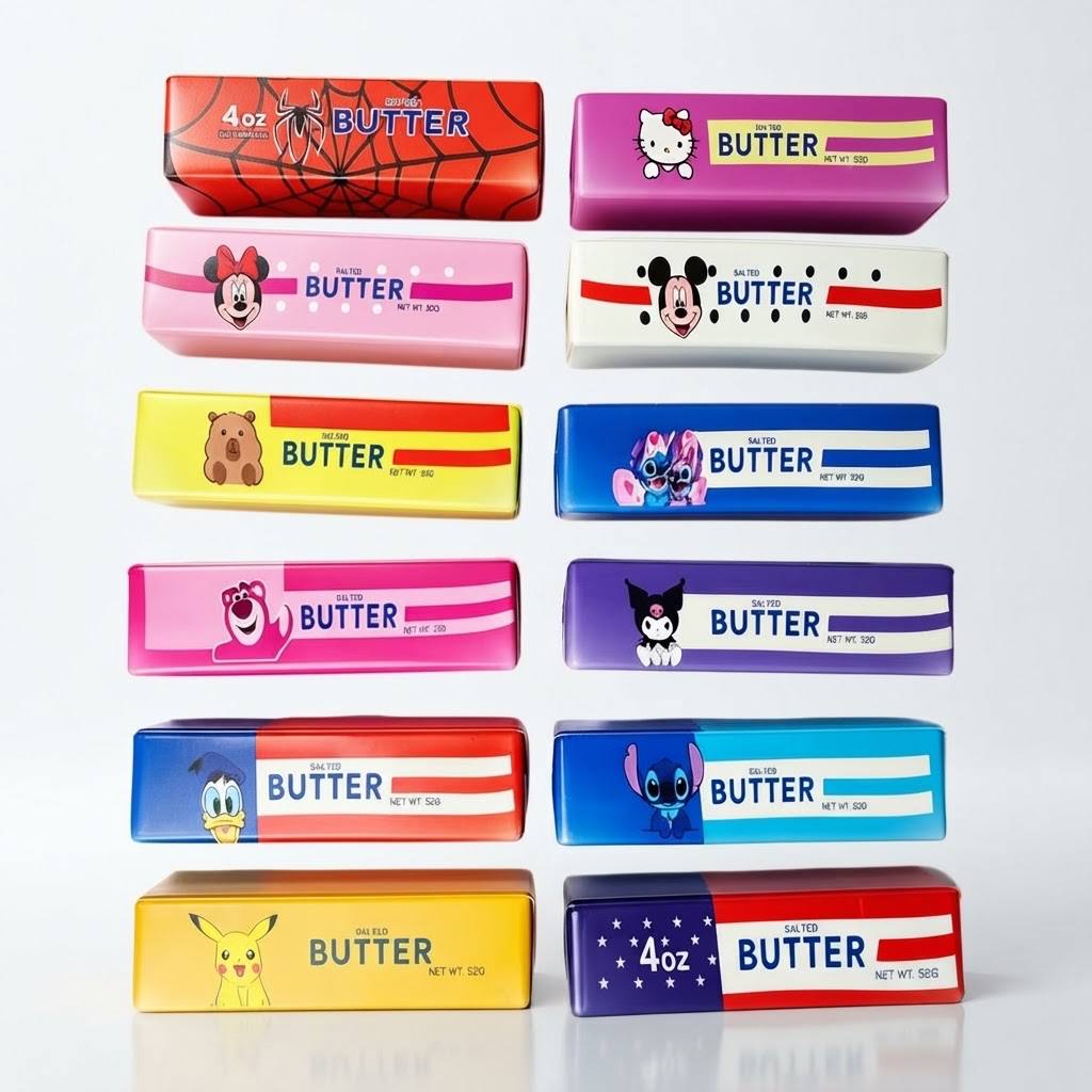 Butter Squishy Coleccionable Antiestrés