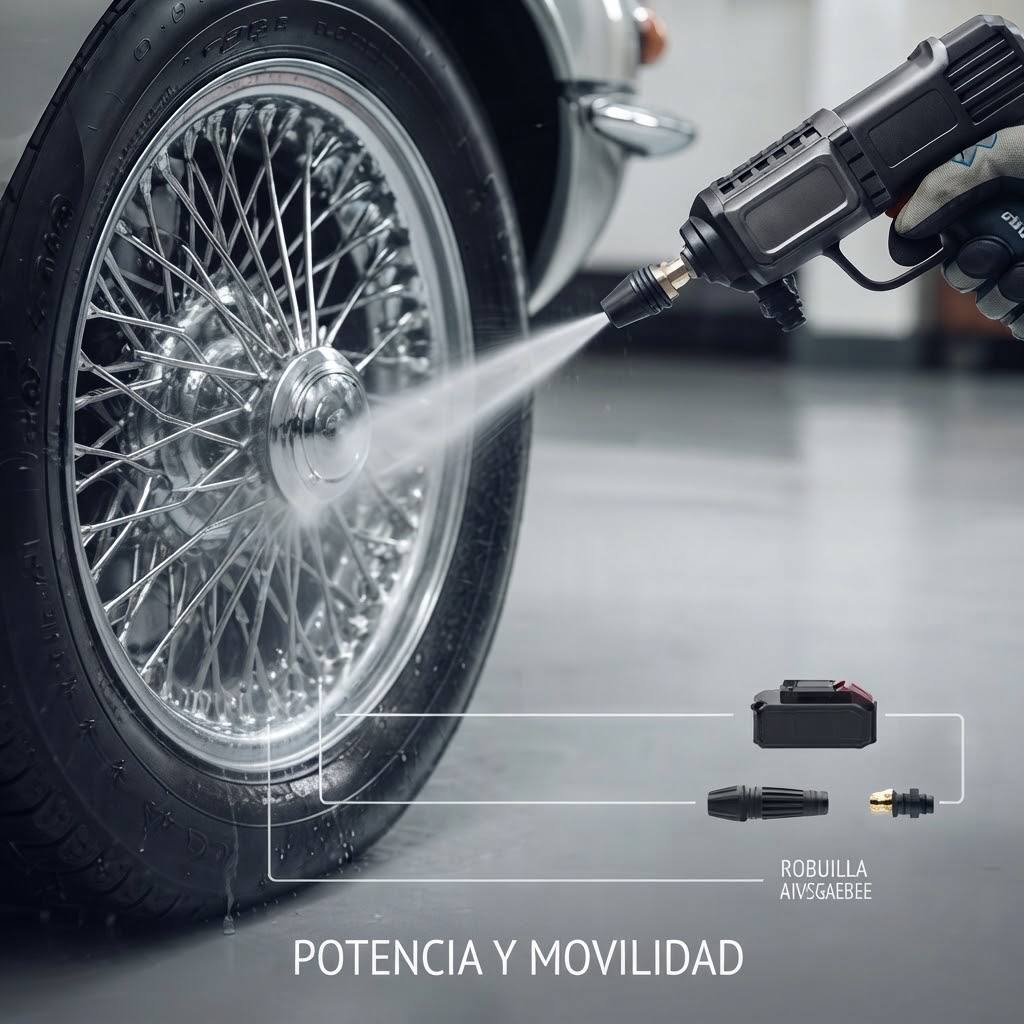 Hidrolimpiadora a Batería Portátil 48V