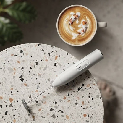Batidora de Leche Inalámbrica USB: ¡Ponte a nivel barista en tu casa!