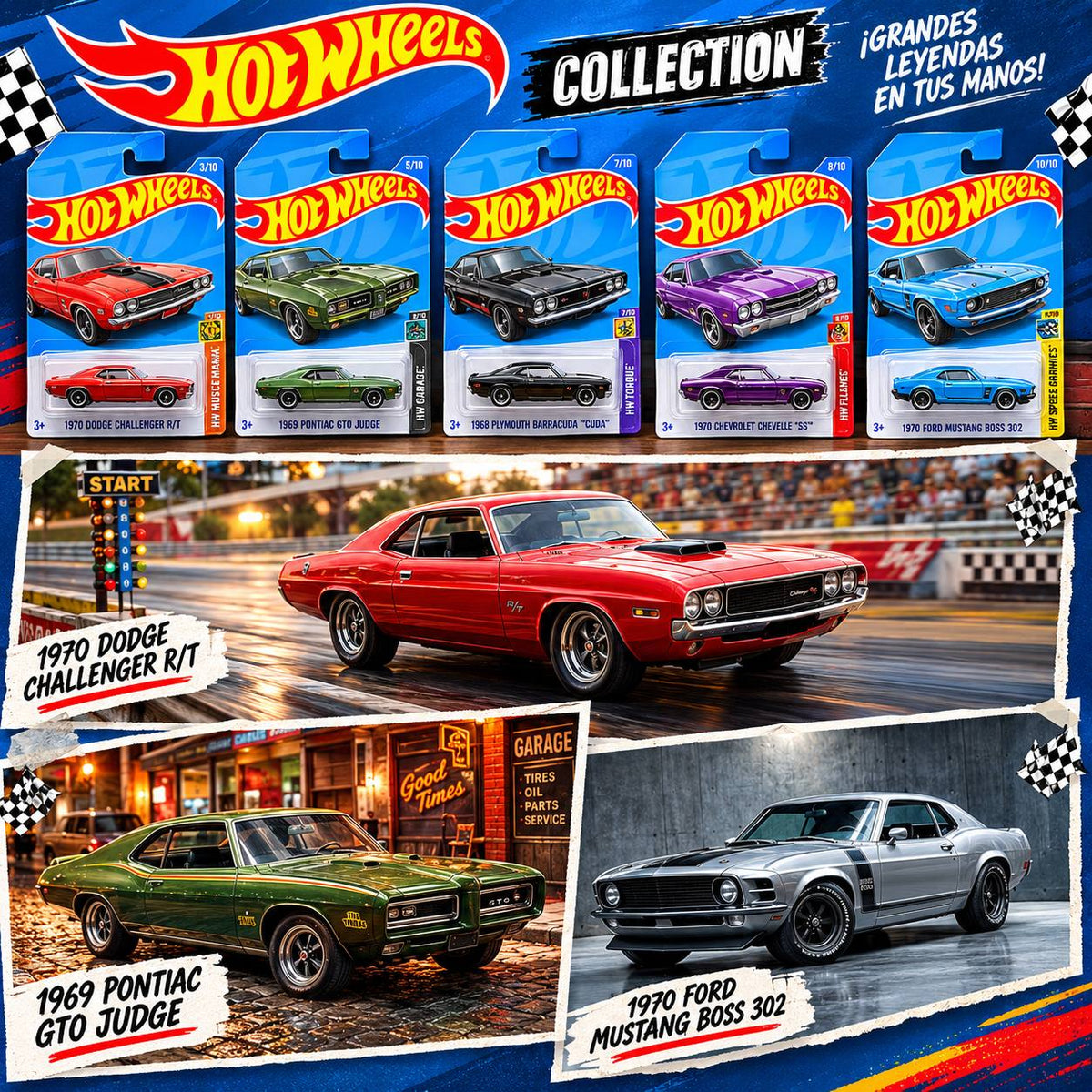 ¡HOT WHEELS 2 X $5!