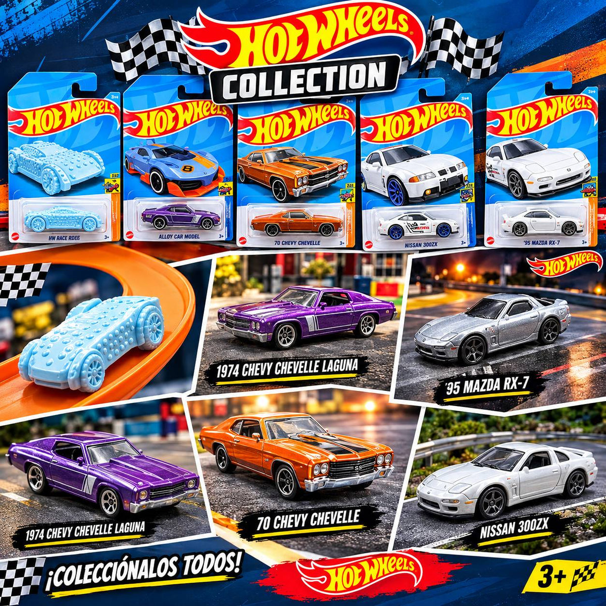 ¡HOT WHEELS 2 X $5!