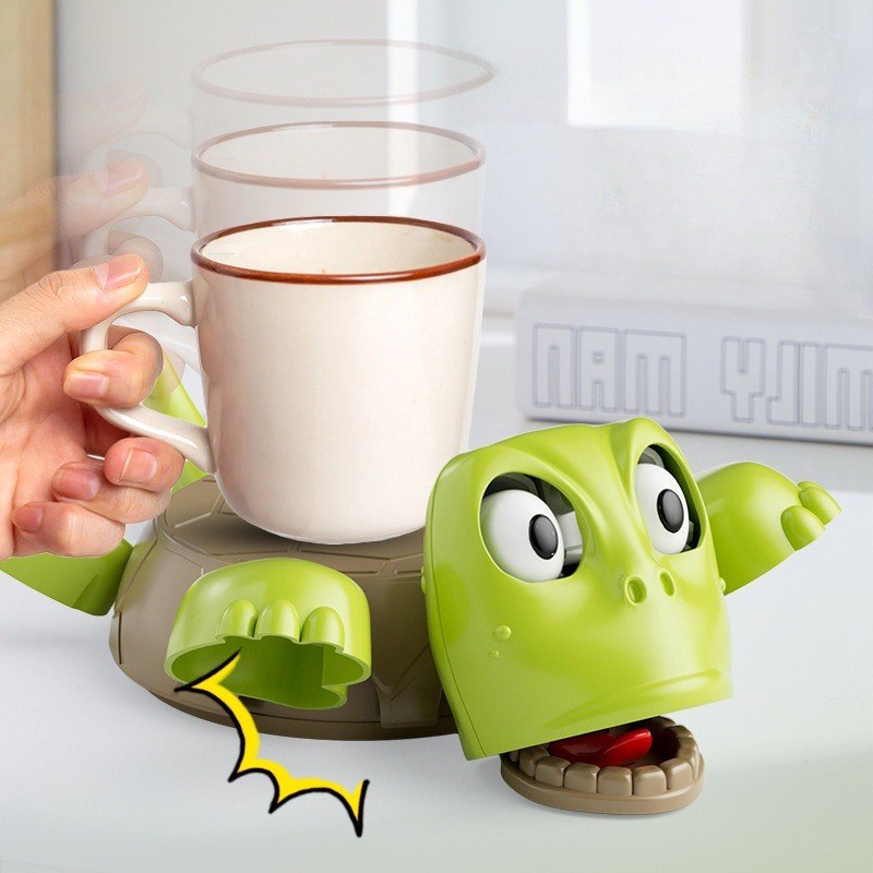 ¡Dale estilo a tu escritorio con el Portavasos Tortu en Shock!