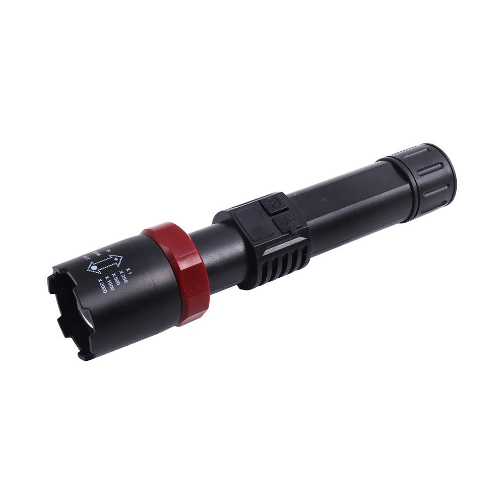 Linterna LED Táctica Profesional - Alta Potencia Y Recargable